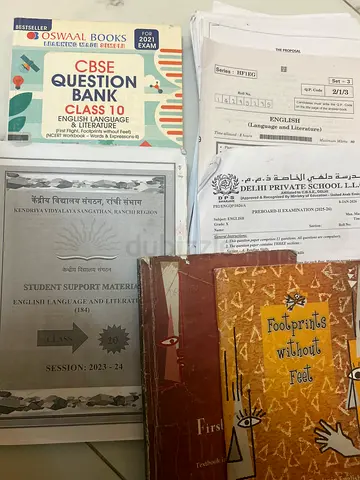 Oswaal English 10th guides,CBSE  textbooks  Notes