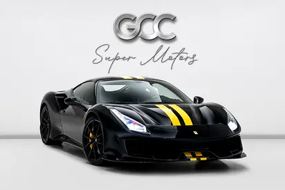 GCC SPECS AL TAYER WARRANTY + SERVICE CONTRACT - 2020 FERRARI 488 PISTA + FULL GLOSSY CARBON