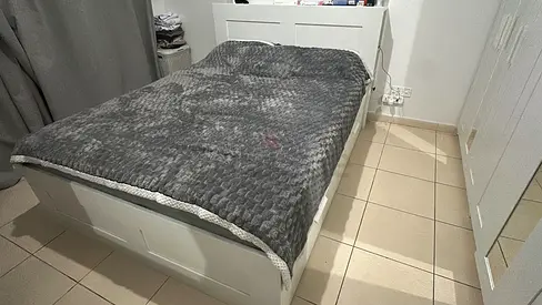IKEA Bed , Mattress and headboard for sale