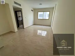 1-bedroom apartment for annual rent in Al Jurf Ajman, large master room and spacious hall, balcony,