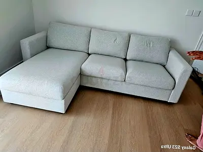 IKEA vimle L shape sofa under storage