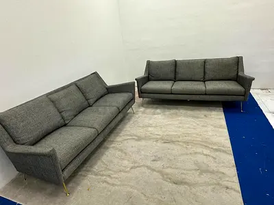 Like new condition west elm 6 seater sofa