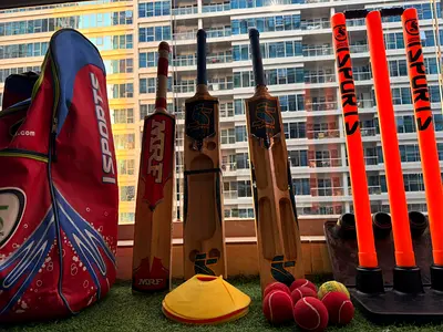 NEGOTIABLE Like new cricket kit- with everything needed. 2 months old