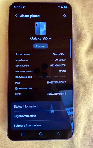 Samsung Galaxy 24 plus
