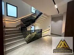 Brand New Luxury Villa for Annual Rent in Al Bahia Ajman with 5 Master Bedrooms Majlis Living Room M