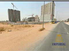 Prime residential &amp; commercial land for sale in Al Amra, Ajman – 15,338 sq ft, Ground + 35 flo