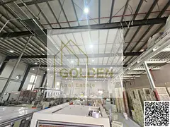 550 kW power capacity with a brand-new industrial warehouse in a prime location directly on the main