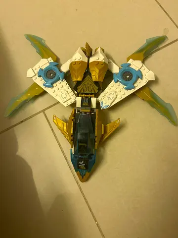 Lego Ninjago Zane Crystalized Airplane Mech