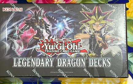Yu-Gi-Oh 1st Edition LEGENDARY DRAGON DECKS TCG Factory Sealed KONAMI