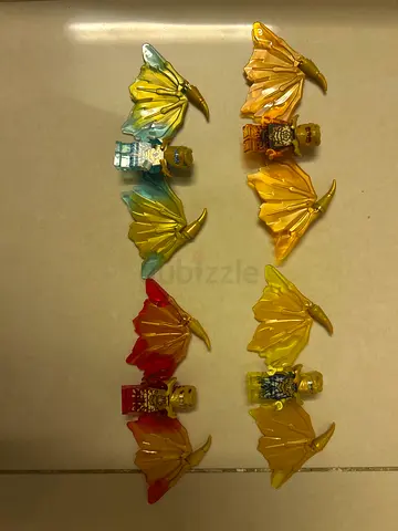 Lego Ninjago Kai Zane Jay Cole Dragon Form