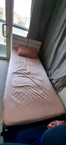 🛏️ سرير سينجل  90*200 بحالة ممتازة