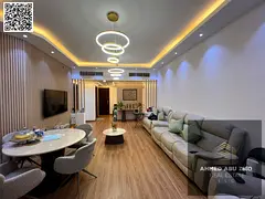 Two-bedroom apartment with a private rooftop and panoramic sea view for annual rent in Orient Towers