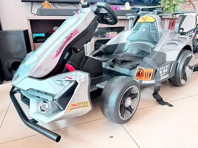 Mega wheels Nitro Drift Go Kart high power buggy 24V 20 AH with key start