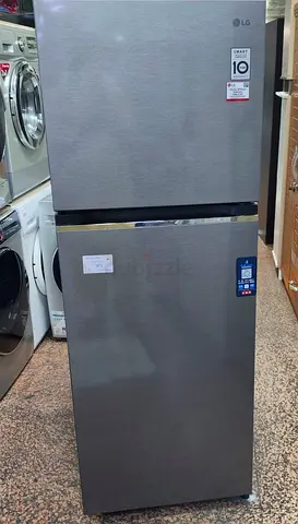 LG Double Door Refrigerator - Stainless Steel
