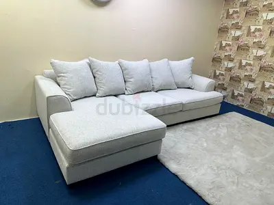 As perfect condition the one brand Kingston lshape sofa