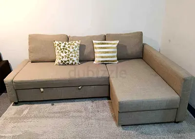 Sofa bed Ikea L shape with storage