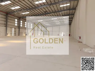 Brand-new industrial warehouse with 100 kW power capacity in a prime location directly on the main road.