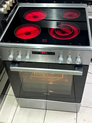 Siemens 4hubs electric ceramic cooking range 60/60 size Electric Cooker with Oven free delivery inst