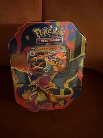 Pokemon TCG Mega Charizard X and Y Tin