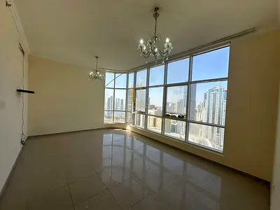 For Sale 3-Bedroom Apartment with Front View in Al Majaz Tower