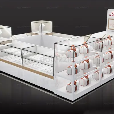 Modern Minimalist Luxury Retail Kiosk