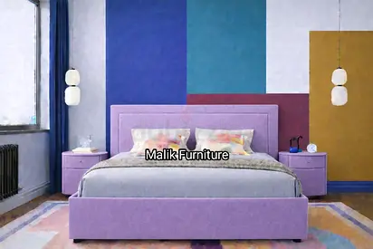 Brand new Queen size bed storage bed nd medical mattress queen bed