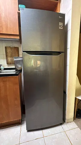 LG 400L 4 shelves Fridge Inverter Compressor Smart Diagnosis Dark Graphite GN-B402SQCB FREE DELIVERY