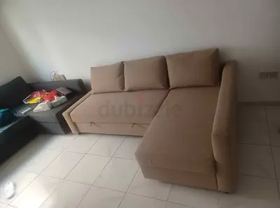 Modern L-Shaped Sofa bed with Storage