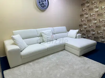 Almost brand new marina home lshape sofa