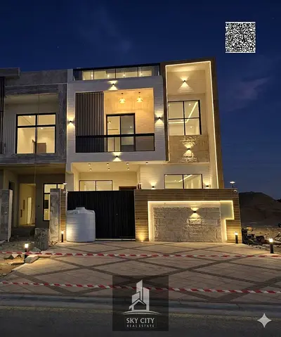 A unique opportunity – Luxury townhouse for sale in Al Yasmin, ground floor, first floor and roof, including registration and ownership fees