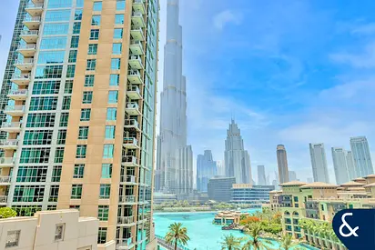 Burj and Fountain View | Upgraded | 4 Cheques