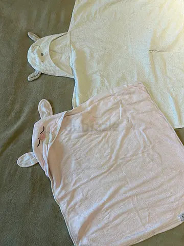 Baby cotton and muslin diapers/towels