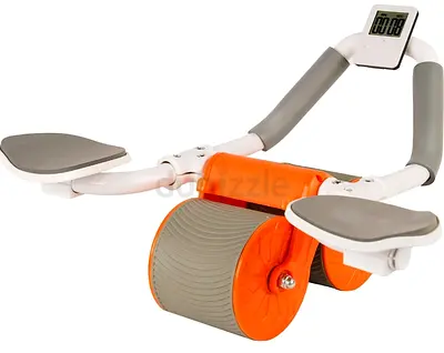 Ab Roller with Digital Display for Core Workouts
