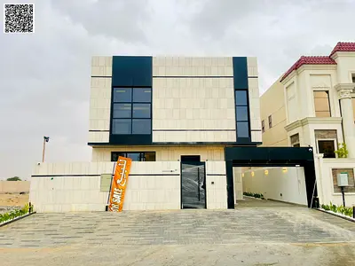 Registration fees included - An exceptional villa for sale in Al Bahia area, Ajman, combining luxury and comfort in one home, an opportunity not to be