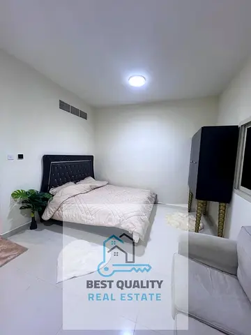 استيديو للايجار بعجمان الراشيديه بجوار ابراج الفالكون