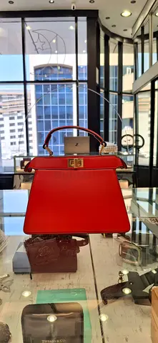 Stylish Red Handbag