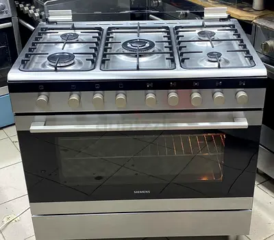 Siemens five burner full gas cooker size 90cm