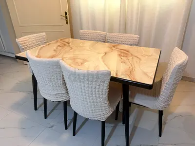 طقم طاوله طعام بست مقاعد