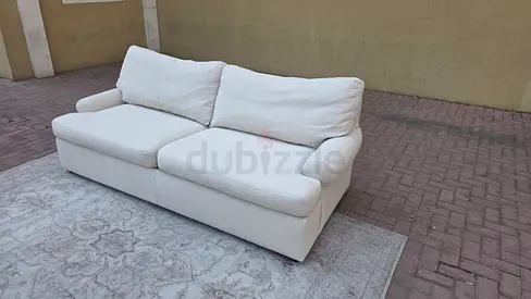 Cratebarrel 3 seater sofa bed with mattress