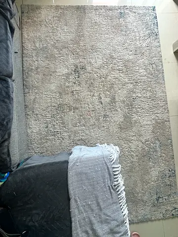 Bloom Collection Al Salem Blue Coloured Living Room Carpet 150 cm by 230 cm