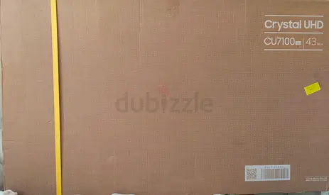 Crystal UHD 43 inch Samsung Smart TV