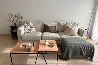 Gunnared beige ikea vimle L shape sofa