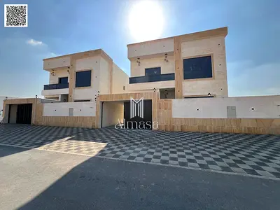 Modern Luxury Villa for Sale in Al Helio 2 – Ajman with Full Exterior Stone and Prime Location Near the Mosque