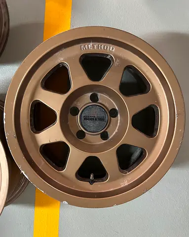 5x Method Race Wheels MR701 17x8.5 Bronze - Off-road (Bead Grip)