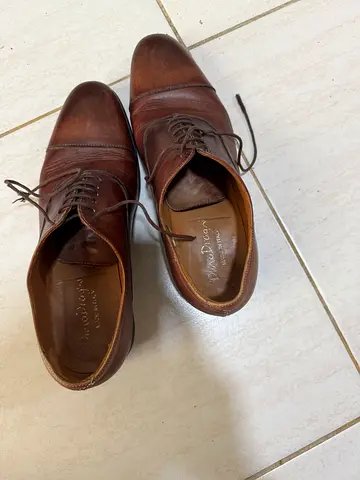 Dino Dragi leather formal shoe. Made in itali