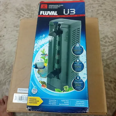 Fluval Underwater Filter (U3) Us brand 110 volt