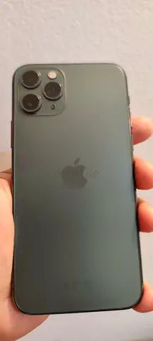 For sale: iPhone 11 Pro, 256GB storage, 84% battery health, never opened, minor cracks in the scree