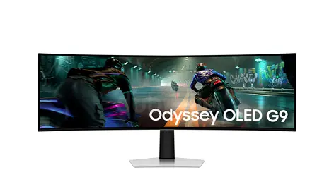 Samsung 49 Odyssey OLED G9 Curved Gaming Monitor - 144Hz