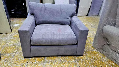 Crate and Barrel axis arm chair