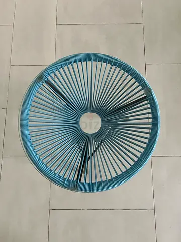 Stylish blue coffee table